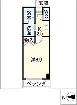 フレア　エスペランサ  ｜ 愛知県名古屋市中村区黄金通2丁目（賃貸マンション1K・4階・27.90㎡） その2