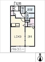 アーク名古屋駅南  ｜ 愛知県名古屋市中村区下米野町1丁目（賃貸アパート1LDK・3階・34.87㎡） その2