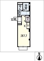 クレール枇杷島  ｜ 愛知県名古屋市西区枇杷島1丁目（賃貸マンション1R・1階・23.50㎡） その2