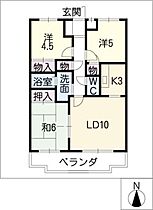 プラバフォー城西  ｜ 愛知県名古屋市西区城西2丁目（賃貸マンション3LDK・3階・65.38㎡） その2