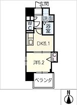 エルミナグラン  ｜ 愛知県名古屋市西区菊井1丁目（賃貸マンション1DK・4階・29.03㎡） その2