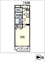 シーズンコート二ツ杁  ｜ 愛知県清須市西枇杷島町芳野2丁目（賃貸マンション1K・2階・29.70㎡） その2