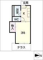 タウニー六番  ｜ 愛知県名古屋市熱田区六番2丁目（賃貸アパート1K・1階・18.00㎡） その2