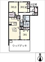 グランジーク　みなと  ｜ 愛知県名古屋市港区入場1丁目（賃貸マンション3LDK・1階・84.49㎡） その2