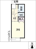 あかねハウス  ｜ 愛知県名古屋市中川区五女子2丁目（賃貸アパート1K・1階・18.00㎡） その2