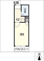 カーサ神宮西  ｜ 愛知県名古屋市熱田区旗屋2丁目（賃貸アパート1K・2階・16.66㎡） その2