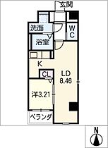 Ｂ・Ｂ・Ｐａｒｋ  ｜ 愛知県名古屋市中区正木2丁目（賃貸マンション1LDK・6階・34.71㎡） その2