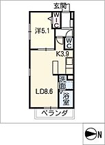 ＢＡＳＥ白馬  ｜ 愛知県名古屋市中区正木1丁目（賃貸マンション1LDK・2階・42.69㎡） その2