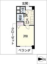 グレイス大同  ｜ 愛知県名古屋市南区大同町1丁目（賃貸マンション1K・4階・24.91㎡） その2