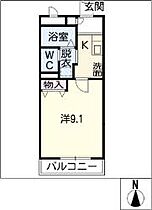 ヴィータ 102 ｜ 愛知県名古屋市緑区平子が丘2014番地（賃貸マンション1K・1階・27.56㎡） その2