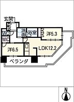 アトラスリベルタ名古屋錦  ｜ 愛知県名古屋市中区錦2丁目（賃貸マンション2LDK・3階・57.93㎡） その2