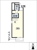 第2幸村ビル  ｜ 愛知県名古屋市北区上飯田南町1丁目（賃貸マンション1R・4階・24.00㎡） その2