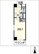 マルシェ志賀  ｜ 愛知県名古屋市北区元志賀町1丁目（賃貸マンション1K・3階・24.75㎡） その2