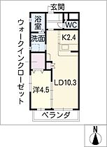 アメニティ垣戸  ｜ 愛知県名古屋市北区垣戸町3丁目（賃貸マンション1LDK・2階・41.00㎡） その2