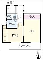 セゾンよもぎ台  ｜ 愛知県名古屋市名東区よもぎ台2丁目（賃貸マンション1DK・5階・28.68㎡） その2