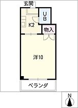 メゾン　サンドミール  ｜ 愛知県名古屋市千種区穂波町1丁目（賃貸マンション1K・1階・26.00㎡） その2