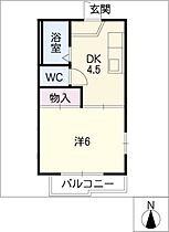 ハイツ本山  ｜ 愛知県名古屋市千種区稲舟通1丁目（賃貸アパート1DK・2階・21.01㎡） その2