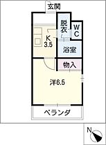 ドミール本山  ｜ 愛知県名古屋市千種区見附町1丁目（賃貸マンション1K・2階・25.56㎡） その2