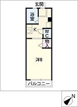 グリーンヒル見附  ｜ 愛知県名古屋市千種区見附町2丁目（賃貸アパート1K・2階・23.60㎡） その2