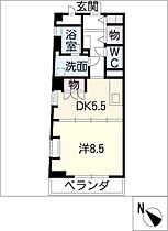 フィオレンテ本山  ｜ 愛知県名古屋市千種区朝岡町3丁目（賃貸マンション1DK・3階・42.07㎡） その2