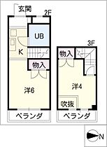 アネックス山手  ｜ 愛知県名古屋市千種区幸川町2丁目（賃貸マンション2K・2階・30.17㎡） その2