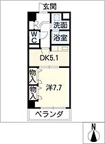 タウン清住  ｜ 愛知県名古屋市千種区清住町1丁目（賃貸マンション1DK・2階・36.13㎡） その2