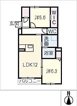 シャーメゾン津波倉  ｜ 愛知県名古屋市千種区東明町1丁目（賃貸マンション2LDK・2階・61.99㎡） その2