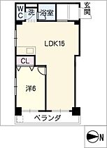 清住ビル  ｜ 愛知県名古屋市千種区清住町1丁目（賃貸マンション1LDK・2階・49.14㎡） その2