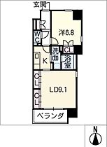 プランドール葵  ｜ 愛知県名古屋市東区葵2丁目（賃貸マンション1LDK・3階・46.90㎡） その2