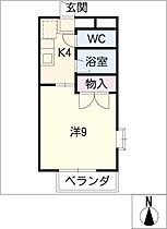 ハイツ桔梗II  ｜ 愛知県名古屋市名東区極楽3丁目（賃貸マンション1K・1階・30.55㎡） その2