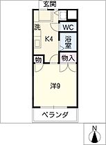 パッセ藤ケ丘  ｜ 愛知県名古屋市名東区藤見が丘（賃貸マンション1K・4階・31.68㎡） その2