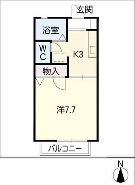 ＣｏｚｙＣｏｕｒｔ池端 ｜愛知県名古屋市昭和区池端町2丁目(賃貸アパート1K・2階・24.71㎡)の写真 その2