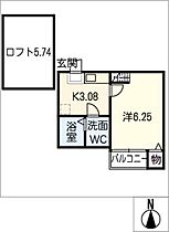 ＣＡＰＩＴＡＬ　ＨＩＬＬＳ　I  ｜ 愛知県名古屋市昭和区福江2丁目（賃貸アパート1K・1階・20.16㎡） その2