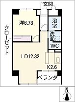 エミネンス菊園  ｜ 愛知県名古屋市昭和区菊園町2丁目（賃貸マンション1LDK・2階・46.55㎡） その2