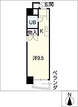 ラフィネ広路  ｜ 愛知県名古屋市昭和区広路本町4丁目（賃貸マンション1R・2階・26.48㎡） その2