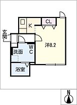 ブランシェ吹上LA SOEUR  ｜ 愛知県名古屋市昭和区小坂町2丁目（賃貸マンション1R・2階・25.89㎡） その2