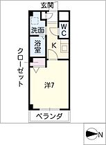 葵ハイツ  ｜ 愛知県名古屋市昭和区御器所3丁目（賃貸マンション1K・2階・24.09㎡） その2