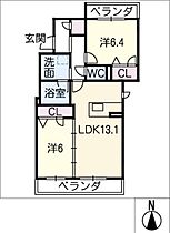 ルプルス吹上  ｜ 愛知県名古屋市昭和区吹上町1丁目（賃貸マンション2LDK・2階・62.08㎡） その2