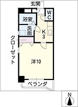 ＦＲＥＡ御器所  ｜ 愛知県名古屋市昭和区北山町3丁目（賃貸マンション1K・3階・31.57㎡） その2