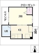 レジデンス山手  ｜ 愛知県名古屋市昭和区山手通5丁目（賃貸マンション1K・3階・18.90㎡） その2