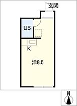 木村ハイツ  ｜ 愛知県名古屋市昭和区八事富士見（賃貸マンション1R・3階・19.95㎡） その2