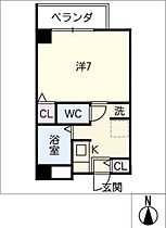 ＨＡＲＡＸ八事  ｜ 愛知県名古屋市天白区八事天道（賃貸マンション1K・6階・24.58㎡） その2