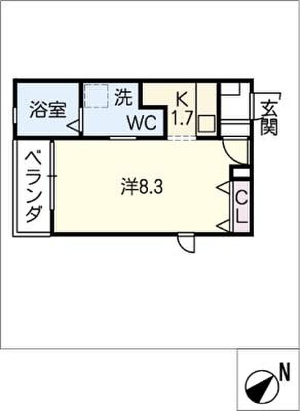 前山コンフォートスクエア ｜愛知県名古屋市昭和区前山町2丁目(賃貸マンション1K・3階・26.21㎡)の写真 その2