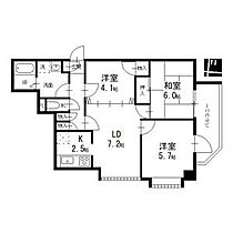 エミネンス石川橋 305 ｜ 愛知県名古屋市瑞穂区松月町1丁目41（賃貸マンション3LDK・3階・60.92㎡） その2