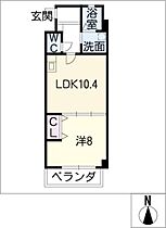 コンフォール山里  ｜ 愛知県名古屋市昭和区山里町（賃貸マンション1LDK・3階・43.30㎡） その2