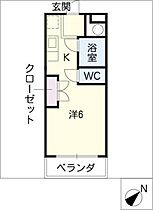 アーバンマルミ  ｜ 愛知県名古屋市昭和区山里町（賃貸マンション1R・2階・20.00㎡） その2