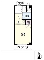 ドミトリー竹常  ｜ 愛知県名古屋市瑞穂区中山町1丁目（賃貸マンション1R・4階・19.25㎡） その2