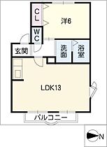 グリーンハイツ岳見  ｜ 愛知県名古屋市瑞穂区岳見町5丁目（賃貸アパート1LDK・1階・43.86㎡） その2