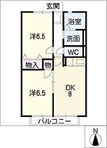 ジュネス芝  ｜ 愛知県名古屋市南区芝町（賃貸アパート2DK・2階・48.05㎡） その2