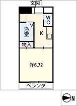 ＨＩＬＬ’Ｓ　I  ｜ 愛知県名古屋市瑞穂区田辺通1丁目（賃貸マンション1K・5階・24.37㎡） その2